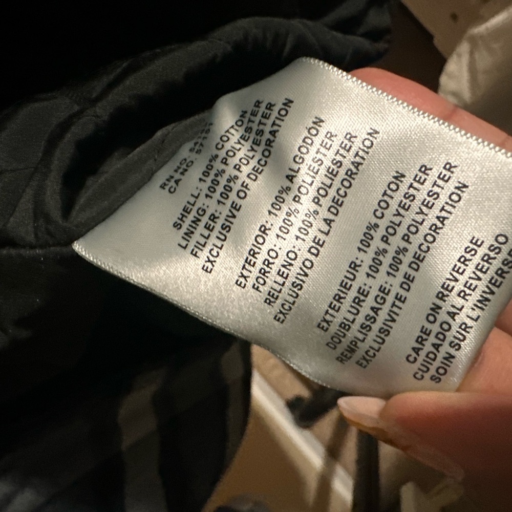 Levi's Men's Checkered Jacket - Black and Gray - Picture 4 of 7